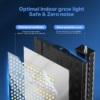 Famurs Quantum Full Spectrum 2000 Led grow light lámpa növénytermesztéshez 