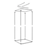 Kép 13/13 - RoyalRoom® Classic 2.0 C100 100x100x200cm termesztősátor