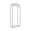 Kép 12/13 - RoyalRoom® Classic 2.0 C80SH 80x40x160cm termesztősátor