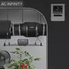 AC Infinity Quiet Inline Elszívó Ventilátor  8'' 200mm 680m3/h 10 Hőmérséklet és Páratartalom Szabályozóval