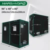 Kép 6/9 - Mars Hydro 240x120x200cm Growbox - Növénytermesztősátor 