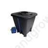 Kép 3/5 - DWC OXYPOT 19L, Komplett hidroponikus rendszer egy növény számára, 35x35xh38cm / 19L NUTRICULTURE 