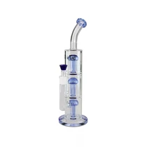 Black Leaf üveg bong (3 karos percolator)