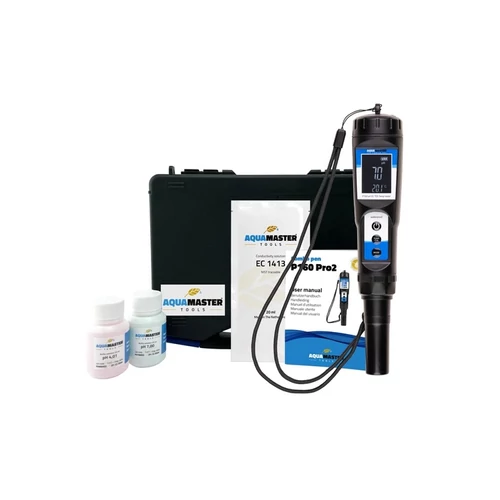 Aqua Master Tools P160 Pro 2 kombinált toll - pH, EC, TDS, PPM és hőmérséklet mérőeszköz