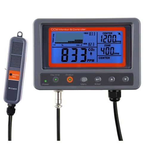 Elektronikus vezérlő és monitor / CO₂ mérő