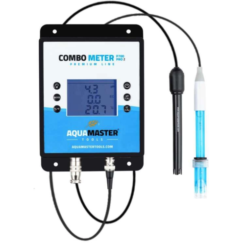 Aqua Master Tools P700 Pro 2 kombinált mérő - pH, EC, CF, PPM, hőmérséklet.