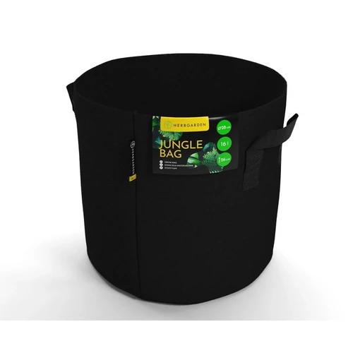 Herbgarden Jungle Bag kerek 16 literes - szövetcserép 28x28xm26cm