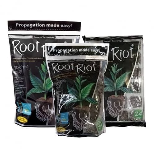 Growth Technology Root Riot 100 kocka - bio starter kockák magokhoz és dugványokhoz
