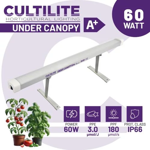  CULTILITE - UNDER CANOPY 60W 3.0 