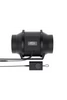 Croco elszívó ventilátor EC + sebességszabályozóval 125mm 485m^/h BF-125