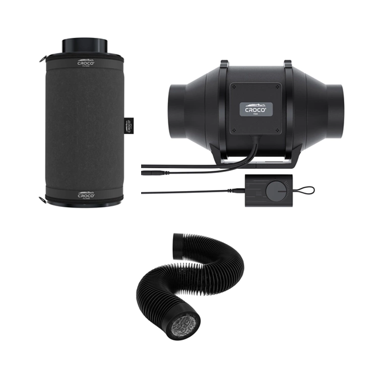  Croco szellőztető készlet 360-480 m³/h fi 125mm - szagsemlegesítő készlet